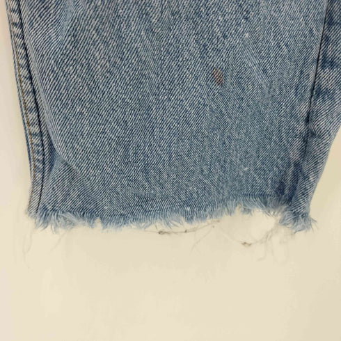 リーバイス Levis 90S リペア ボタンフライデニムパンツ ボタン裏552刻印 カットオフ加工 メンズ