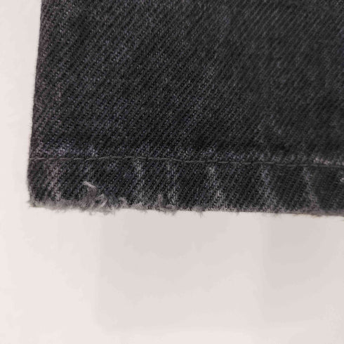 リーバイス Levis MADE IN THE PHILIPPINES 517 後染めブラック ブーツカットデニムパンツ ボタン裏359 メンズ W33 L34