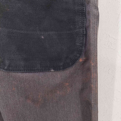 ジュンヤワタナベコムデギャルソンマン JUNYA WATANABE COMME des GARCONS MAN AD2013 14SS 裏地チェック バックシンチ コーデュロイポケットワークパンツ メンズ JPN:S