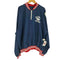 70-80S ロケットTALON KANE 92 WOLVES ハーフジップ ナイロンジャケット メンズ import:XXL
