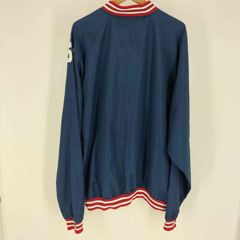 70-80S ロケットTALON KANE 92 WOLVES ハーフジップ ナイロンジャケット メンズ import:XXL