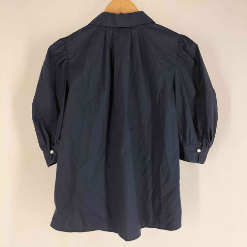 ノーリーズ NOLLEY’S 23SS パール釦パフスリーブブラウス レディース JPN:38