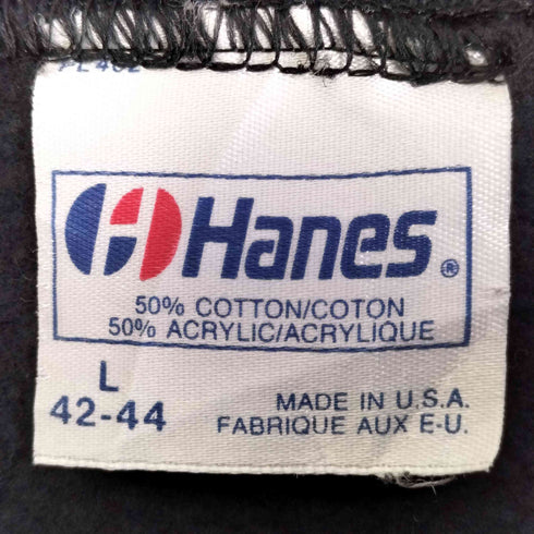 ヘインズ Hanes 80~90s USA製 プリントスウェット メンズ import:L