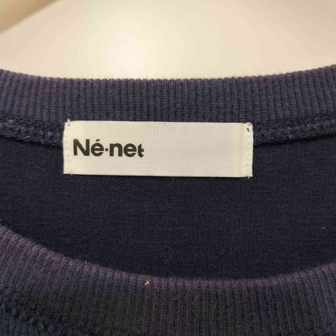 ネネット Ne-net 異素材切替 スウェット メンズ 3
