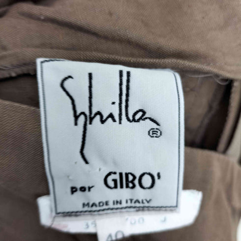シビラ Sybilla por gibo イタリア製 リネンパンツ レディース 40
