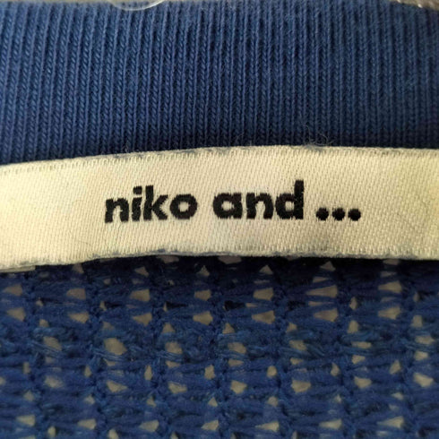 ニコアンド niko and... 2WAY メッシュカットソー レディース FREE