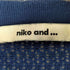 ニコアンド niko and... 2WAY メッシュカットソー レディース FREE