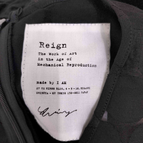 Reign ドット柄 ノースリーブワンピース レディース
