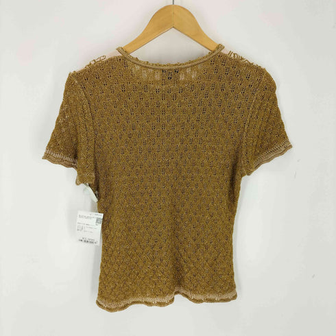 クリスチャンラクロワ Christian Lacroix BAZAR ラメ加工 総柄カットソー レディース JPN:XL