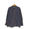 ナチュラルイシュー NATURAL ISSUE ストライプ コットン ボタンダウンシャツ メンズ import:XL