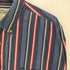 ナチュラルイシュー NATURAL ISSUE ストライプ コットン ボタンダウンシャツ メンズ import:XL