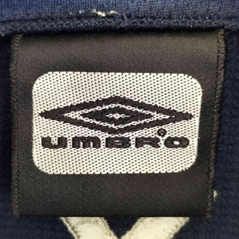 アンブロ UMBRO 00s 背面ロゴ ラグラン ジップアップトラックジャケット メンズ JPN:L