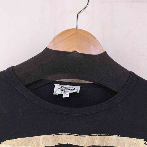 ヴィヴィアンウエストウッドマン Vivienne Westwood MAN 00s MADE IN JAPAN ライカ期 ナポレオンプリント L/Sカットソー メンズ EUR:46