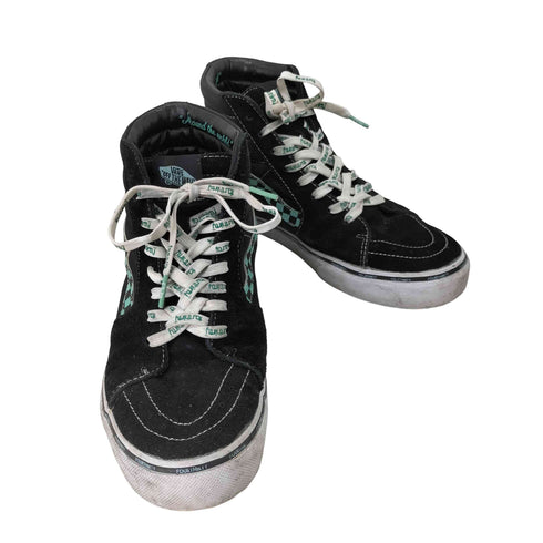 バンズ VANS SK8-HI BLACK/MINT ハイカットスニーカー メンズ JPN:26
