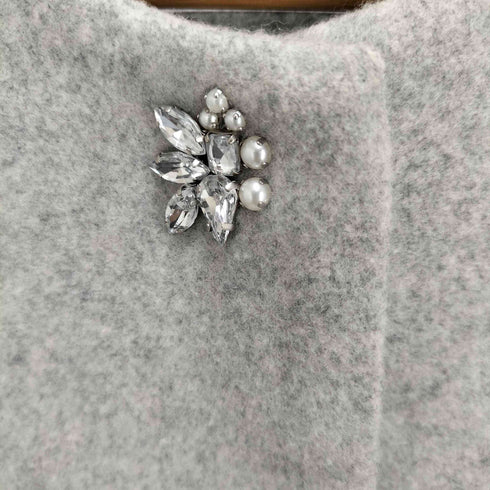 クチュールブローチ Couture brooch モッサロングコート レディース JPN:34