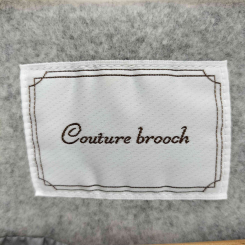 クチュールブローチ Couture brooch モッサロングコート レディース JPN:34