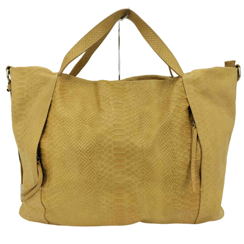 ジャンニキャリーニ GIANNI CHIARINI パイソン型押し 2WAY レザー ショルダーバッグ レディース