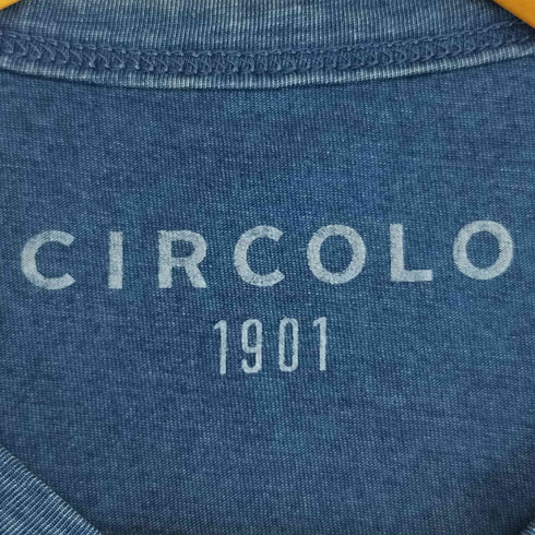 チルコロ1901 circolo 1901 ヘンリーネック 半袖 カットソー メンズ