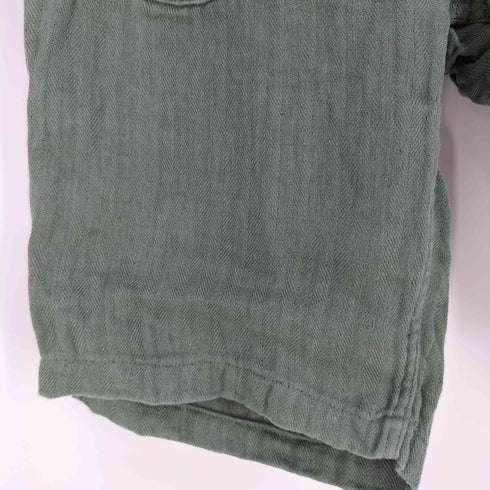ジプシーアンドサンズ GYPSY&SONS ボタンフライ リネンハーフパンツ メンズ M