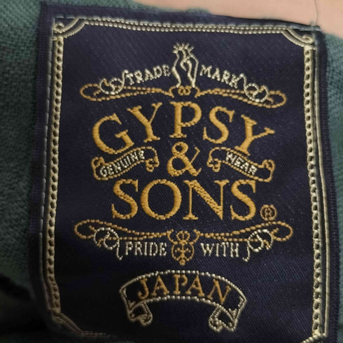 ジプシーアンドサンズ GYPSY&SONS ボタンフライ リネンハーフパンツ メンズ M