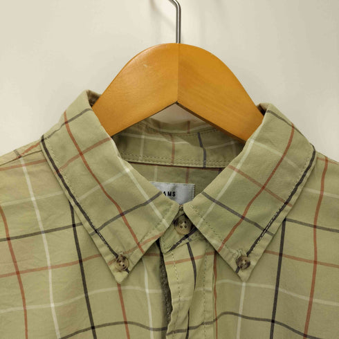 ビームス BEAMS レトロチェック ワークシャツ メンズ S