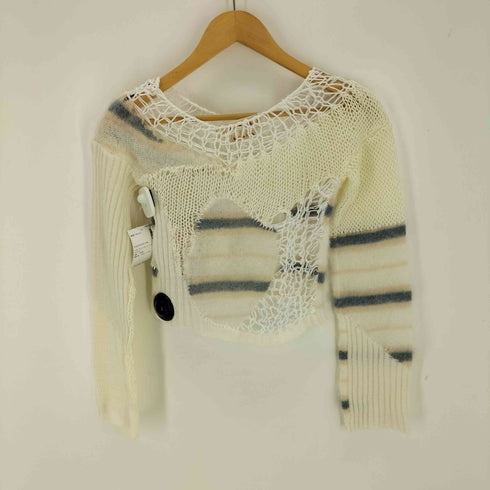 マルニ MARNI Cropped Patchwork Jumper レディース 40