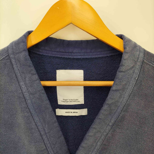 バウワウ BOWWOW BILL THE GOAT SWEAT CARDIGAN used加工 ビルザゴートスウエットカーディガン メンズ L