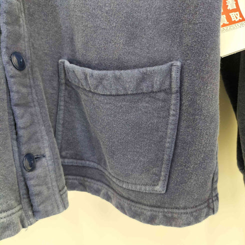 バウワウ BOWWOW BILL THE GOAT SWEAT CARDIGAN used加工 ビルザゴートスウエットカーディガン メンズ L
