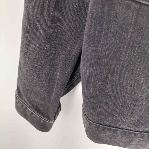 ユニクロ UNIQLO 2nd型 ブラック デニムジャケット メンズ JPN:L