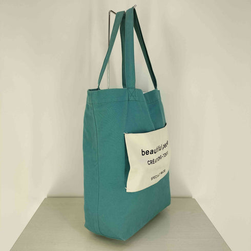 ビューティフルピープル beautiful people NAME TAG TOTE BAG ネームタグ トートバッグ メンズ