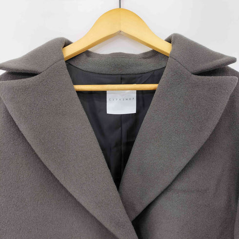 シティショップ CITYSHOP OUT-SEAM PIPING COAT レディース FREE