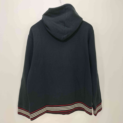 バーバリーブラックレーベル BURBERRY BLACK LABEL ホース刺繍ロゴ ジップアップパーカー メンズ 3