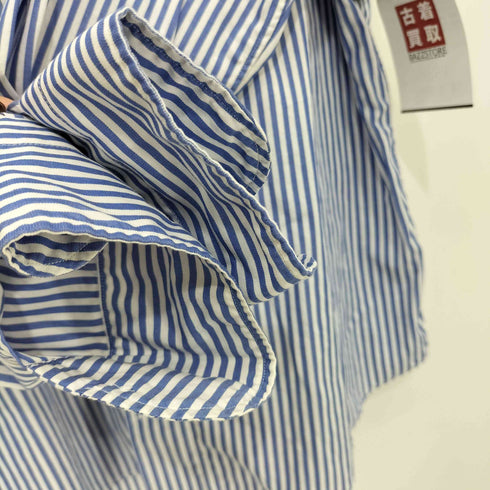 ジャンネット giannetto VINCI FIT カッタウェイ ストライプシャツ メンズ 40