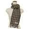 アクアスキュータム AQUASCUTUM 英国製 チェック ウールマフラー レディース