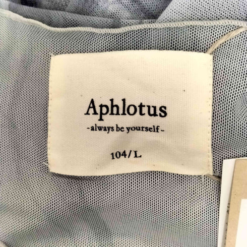Aphlotus クルーネック シアープルオーバー カットソー ムラ染め メンズ JPN:L