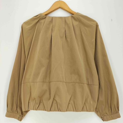 ビス ViS ネックタックコクーンブルゾン 撥水加工 花粉ガード レディース JPN:M
