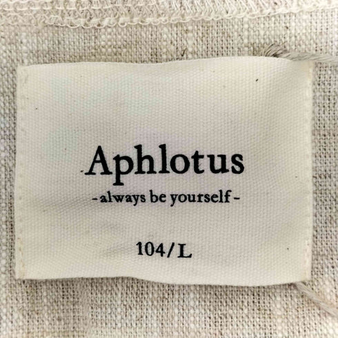 Aphlotus ノースリーブ カットオフ レイヤードインナーT レディース JPN:L