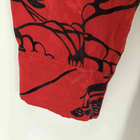 CHICO'S DESIGN 総柄シルクチャイナシャツ メンズ JPN:3