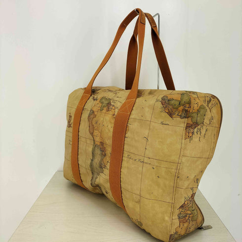 prima classe ALVIERO MARTINI イタリア製 世界地図 ボストンバッグ レディース