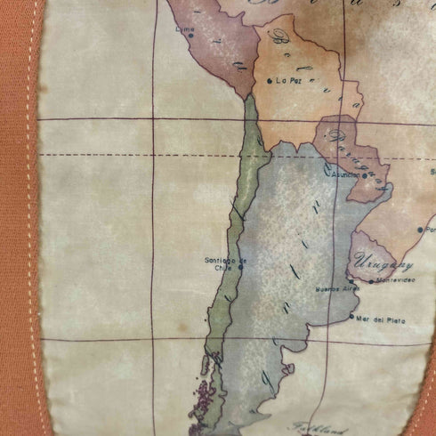 prima classe ALVIERO MARTINI イタリア製 世界地図 ボストンバッグ レディース