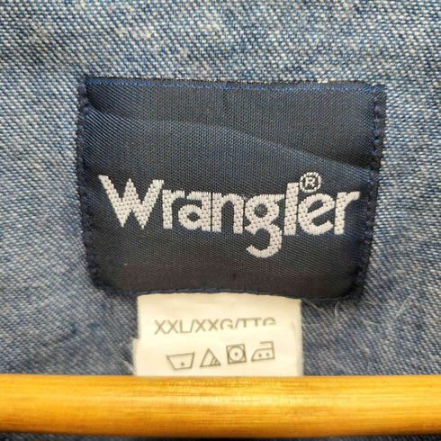 ラングラー Wrangler 90s 27MW ウエスタンシャツ メンズ XXL