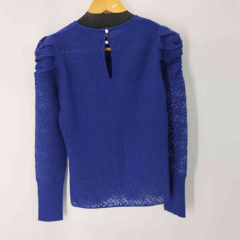 ジルバイジルスチュアート JILL by JILLSTUART 23AW ニット レーシーニットトップ レディース FR