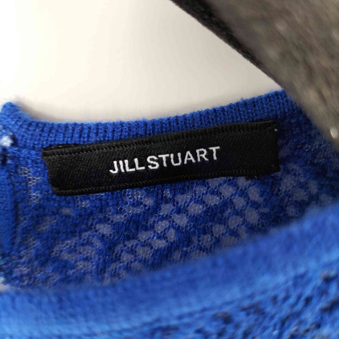 ジルバイジルスチュアート JILL by JILLSTUART 23AW ニット レーシーニットトップ レディース FR