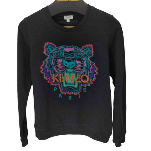 ケンゾーパリス KENZO PARIS タイガー 虎 刺繍 クルーネックスウェット レディース import:S