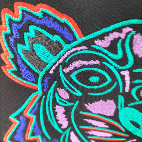 ケンゾーパリス KENZO PARIS タイガー 虎 刺繍 クルーネックスウェット レディース import:S