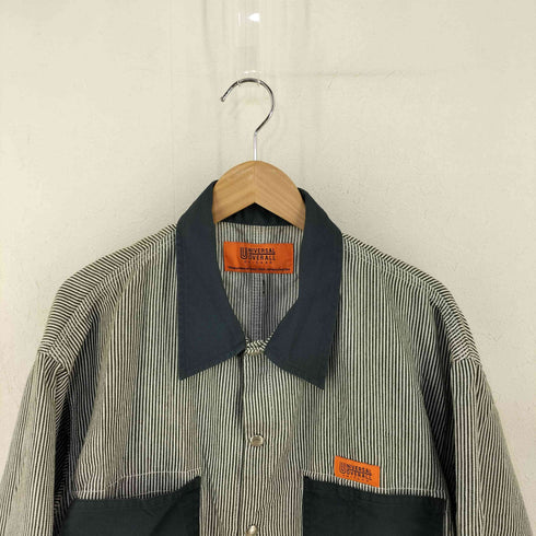 ユニバーサルオーバーオール UNIVERSAL OVERALL 別注 Hickory Cover Coaches JKT メンズ JPN:L