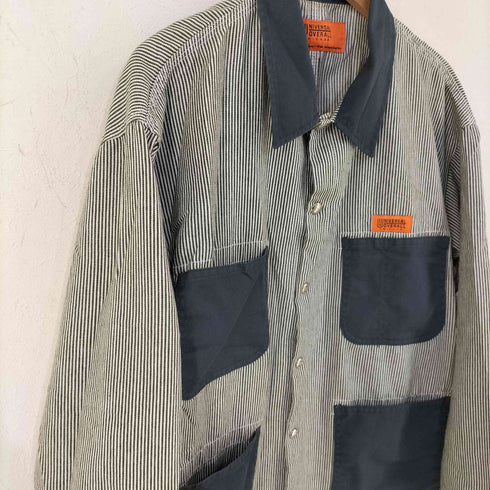 ユニバーサルオーバーオール UNIVERSAL OVERALL 別注 Hickory Cover Coaches JKT メンズ JPN:L