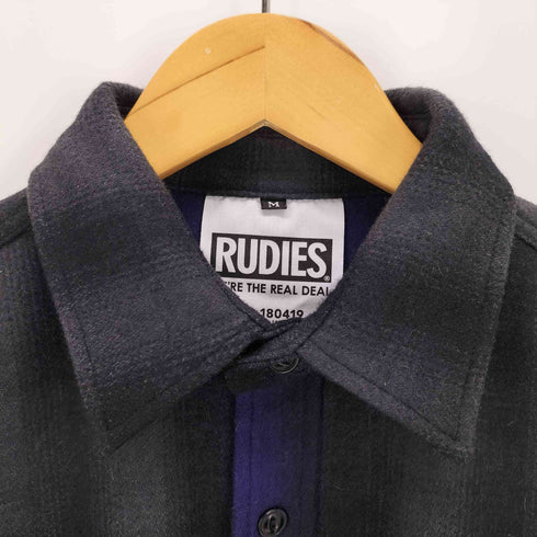 ルーディーズ RUDIES チェック柄 ネルシャツ メンズ JPN:M