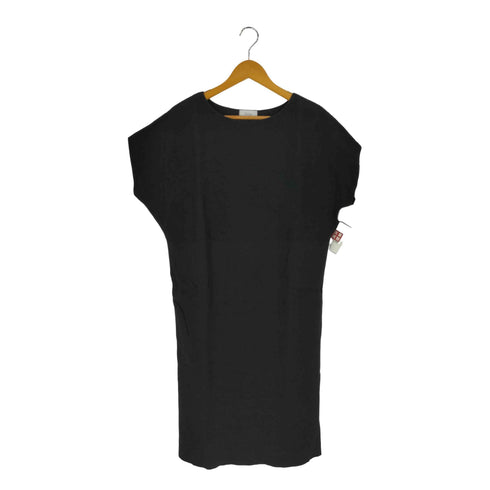 S.ESSENTIALS リブ切替 裾スリット コットンニットワンピース レディース JPN:38