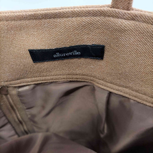 アルアバイル allureville ポリエステルツイルサロペットスカート レディース JPN:2
